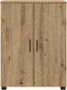 vidaXL Skrinka do kúpeľne, Imitácia dreva Artisan, 60 x 35 Náhľad obrázku produktu 5