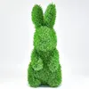 AniPlants Grasfigur Deko Hase aufrecht stehend Haus und Produktbild-Vorschau 3