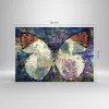 Bilder auf glas - Schmetterling Abstraktion - 100x70cm - Produktbild-Vorschau 3