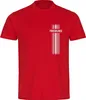 multifanshop Kinder T-Shirt - Freiburg - Streifen, rot, Produktbild-Vorschau 1
