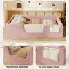Letto imbottito Merax 140x190 cm, letto per bambini con Anteprima dell’immagine prodotto 6