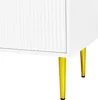 Sweiko Eleganter 170x35x50cm TV-Schrank – Weißer Korpus mit Produktbild-Vorschau 14
