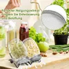 Vigevee 2x Sprossenglas Keimglas mit Deckel & Sieb Mit Produktbild-Vorschau 5