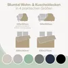 Coperta Blumtal 230x270 cm con lavorazione a maglia - Anteprima dell’immagine prodotto 6