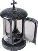 Lampe funéraire avec croix argent Impala Voir les images du produit 2