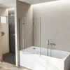 Heilmetz kabina prysznicowa 120x140cm parawan składany do Podgląd zdjęcia produktu 2