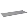 vidaXL Coussin pour banc de jardin Gris 150x50x4 cm Tissu Voir les images du produit 12