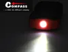 A black and red power bank with its flashlight on, casting a beam of light. Náhľad obrázku produktu