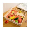 Tooky Toy Obstkiste aus Holz mit Schnittobst, 21-teilig Produktbild-Vorschau 10