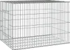 vidaXL klietka pre králiky 78x54x54 cm pozinkované železo Náhľad obrázku produktu 1