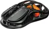 A black and orange gaming computer mouse with a unique, skeletal design. Náhled obrázku produktu