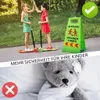 Friendly Fox 2 Stück Warnschilder Achtung spielende Kinder Produktbild-Vorschau 4