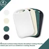 Frühstücksbrettchen 6er Set mit Saftrille 22x15 cm Produktbild-Vorschau 6