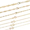Goldkette Singapurkette Halskette Breite 1,0 mm 50 cm 333-8 Produktbild-Vorschau 1