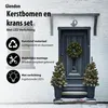 Zestaw sztucznej choinki i wieńca świątecznego Black Box Podgląd zdjęcia produktu 2