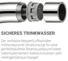AICA Messingkern Küchenarmatur Einhandmischer 38cm Produktbild-Vorschau 4