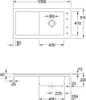 Villeroy & Boch Keramikspüle 679001i4, Timeline 60 Produktbild-Vorschau 8