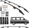 Volkswagen T5/T6 barre portatutto lunghe alluminio nero Anteprima dell’immagine prodotto 1