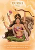 An illustration of the Hindu goddess Durga, seated with a lion, holding various symbolic items. Náhľad obrázku produktu