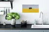MuchoWow® Poster Elefant in einem gelben Blumenfeld 40x20 Produktbild-Vorschau 3
