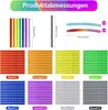Juego de reflectores para radios, 176 unidades, 75 mm de Vista previa de la imagen del producto 2