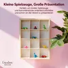 Creative Deco Setzkasten Holz Sammlervitrine 12 Fächer 35 x Produktbild-Vorschau 6