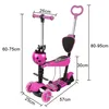 trottinette 3 en 1 pour enfants avec siège amovible et Voir les images du produit 11