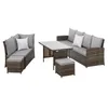 SVITA Monroe Garten-Lounge Set Meubles de jardin en Voir les images du produit 2