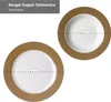 Ritzenhoff Nougat Doppio 12tlg Tafelservice Braun Essteller Produktbild-Vorschau 5