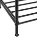 HAKU Schuhregal schwarz - Metall, B/H/T: 83x37x35 cm Produktbild-Vorschau 2