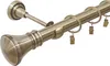Einläufige Gardinenstange Ø 25 mm – Antikgold, Länge 320 cm Produktbild-Vorschau 4