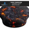 Podložka pod myš Titanwolf Gel s opěrkou zápěstí, rozměry Náhled obrázku produktu 6