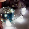 LED Lichterkette Glas Schirme 6 LED warmweiß Deko Produktbild-Vorschau 4