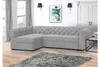 FURMEB 24 Ecksofa SWAROWSKI MAXI mit Schlaffunktion, linke Produktbild-Vorschau 1