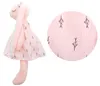 Peluche coniglio mascotte rosa 35 cm Anteprima dell’immagine prodotto 4