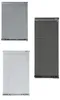 Three different colored blinds are displayed against a white background. Produktbild-Vorschau