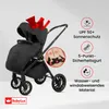BabyLux® Kinderwagen 3in1 Set ROSSO, Schwarz Faltbar Leicht Produktbild-Vorschau 4