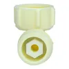 A close-up product shot of a plastic plumbing fitting. Produktbild-Vorschau