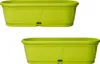 2x Blumenkasten länglich 50cm hellgrün Produktbild-Vorschau 1