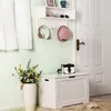 Białe pudełko do przechowywania z uchwytami - dł. 76 cm x Podgląd zdjęcia produktu 15