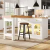 Flieks: isola da cucina allungabile con illuminazione a Anteprima dell’immagine prodotto 3