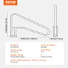 VEVOR Pool Handlauf, 2 Stück, 1395 x 810 x 100 mm, Produktbild-Vorschau 7