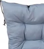 A close-up view of a gray cushion. Podgląd zdjęcia produktu