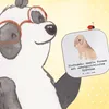 Mr. & Mrs. Panda Untersetzer für Gläser Bluthunde - Weiß - Produktbild-Vorschau 2