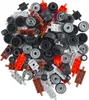 LEGO® City 30 Achsen mit Rädern bunt gemischt - NEU! Teile Produktbild-Vorschau 2