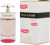 A bottle of Prada Candy Kiss Eau de Parfum and its packaging are displayed side-by-side against a white background. Anteprima dell’immagine prodotto