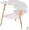 Happyment Beistelltisch Modern – Nachttisch – Dreieckig – Produktbild-Vorschau 3