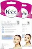 Veet Kaltwachsstreifen Gesicht sensible Haut 2 x 20 Stück Produktbild-Vorschau 1