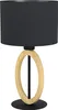 Eglo Lampe de table Basildon 1 noir-marron 42,5 x 23 cm Voir les images du produit 1