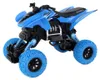 Lean Toys XC Quad Fahrzeug Friktionsantrieb Blau Produktbild-Vorschau 2